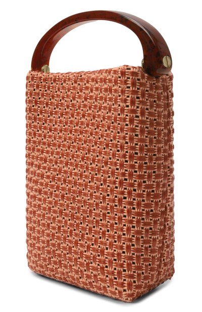 Сумка DRIES VAN NOTEN оранжевого цвета по цене 74900 руб., арт. 011523/0901, фото 4 Сумка DRIES VAN NOTEN, арт. 011523/0901, фото 4