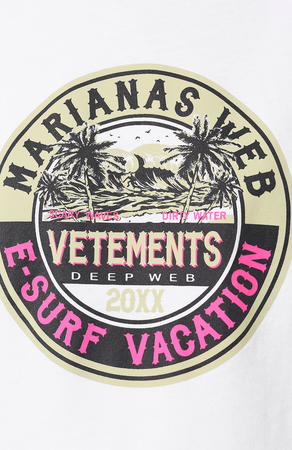 Хлопковая футболка VETEMENTS, арт. UAH20TR925/W, фото 5