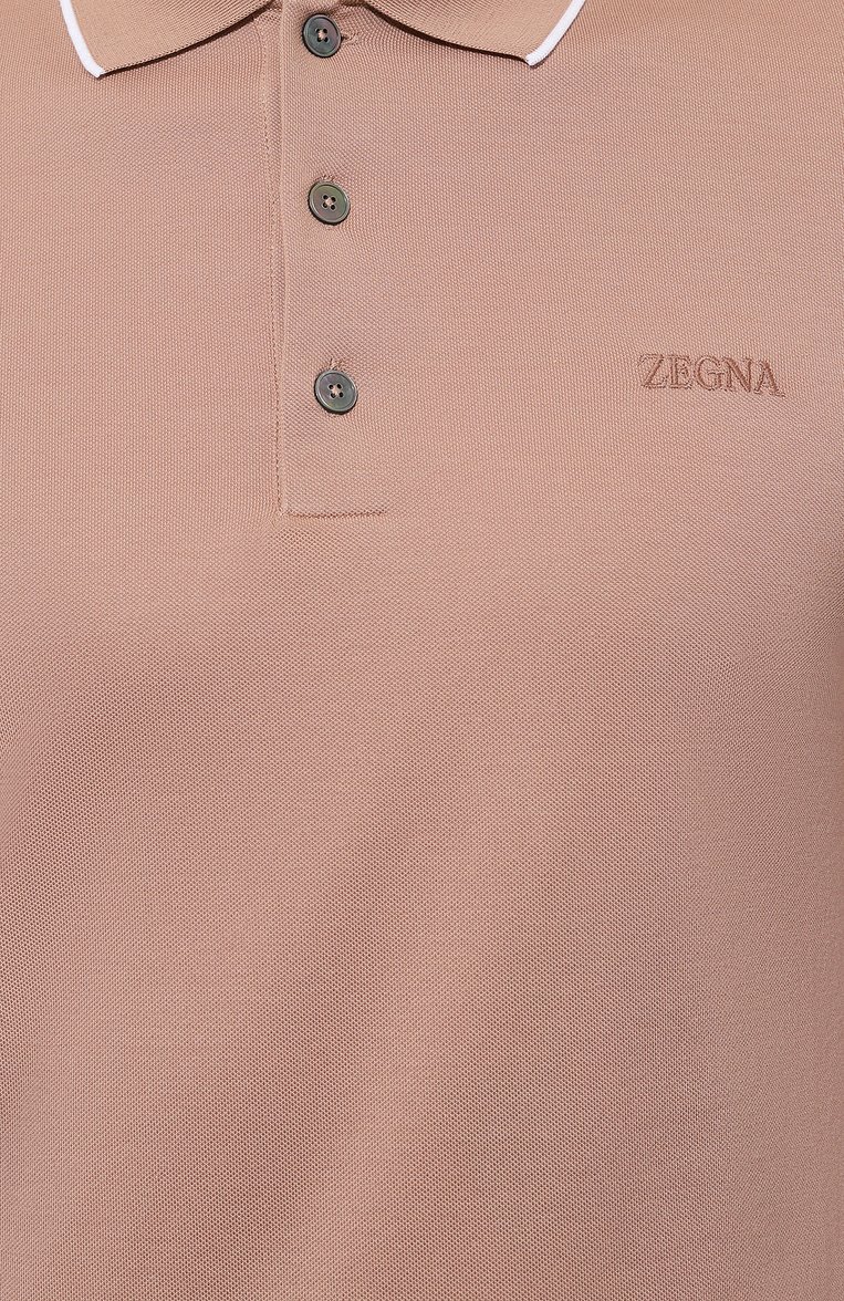 Хлопковое поло ZEGNA, арт. UD358A7/D746, фото 1