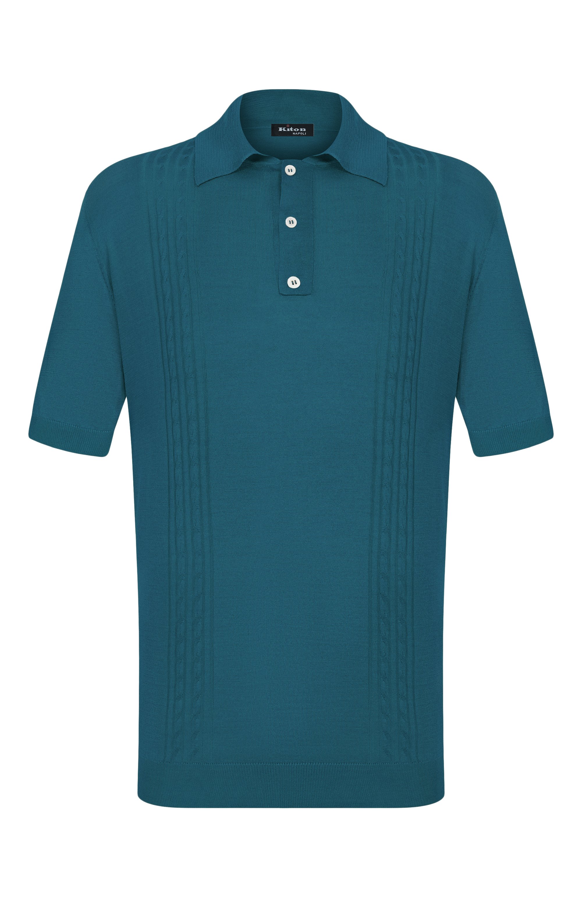 Шелковое поло KITON, арт. UMK0852, фото 1
