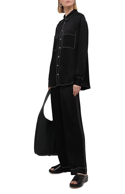 Рубашка из вискозы PROENZA SCHOULER WHITE LABEL, арт. WL2114225-BY194, фото 2