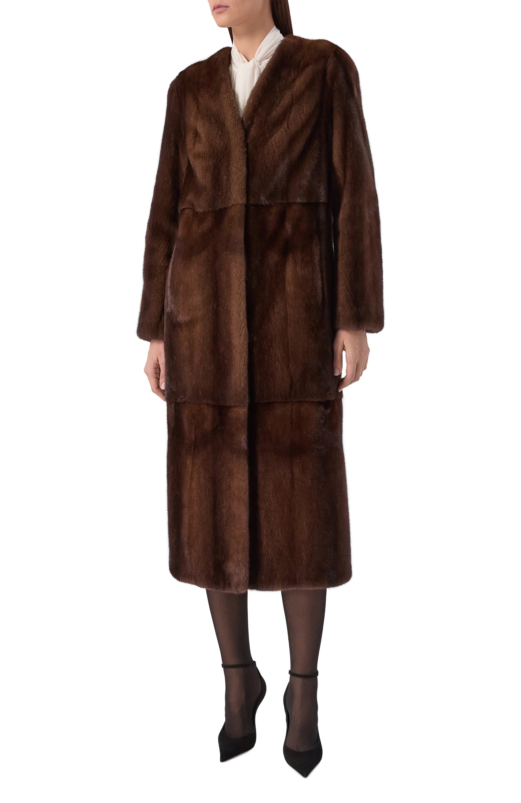 Шуба из норки РУССКИЙ МЕХ, арт. 59 РМ, фото 3