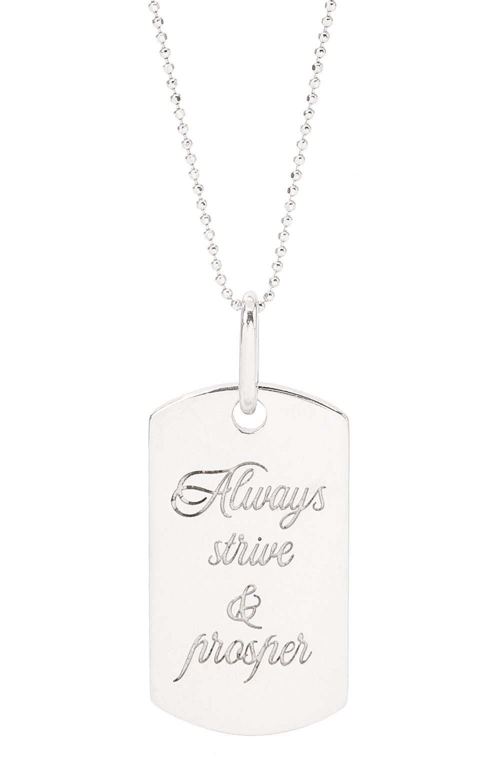 Подвеска на цепочке LEVASHOVAELAGINA серебряного цвета по цене 17000 руб., арт. asap/n, фото 4 Подвеска на цепочке LEVASHOVAELAGINA, арт. asap/n, фото 4