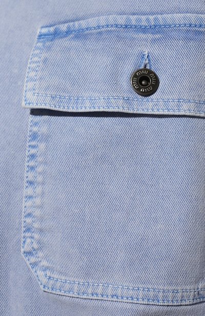 Джинсовая куртка MIU MIU, арт. ML682-EIA-F0013, фото 5