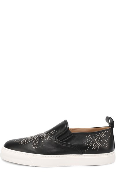 Кожаные слипоны ivy с заклепками CHLOÉ, арт. CH26142/E75, фото 3