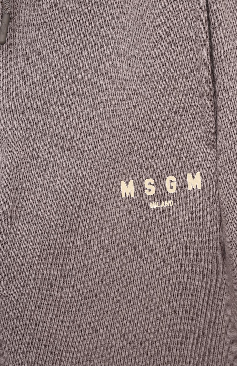 Хлопковые джоггеры MSGM KIDS, арт. F4MSJUFP177, фото 3