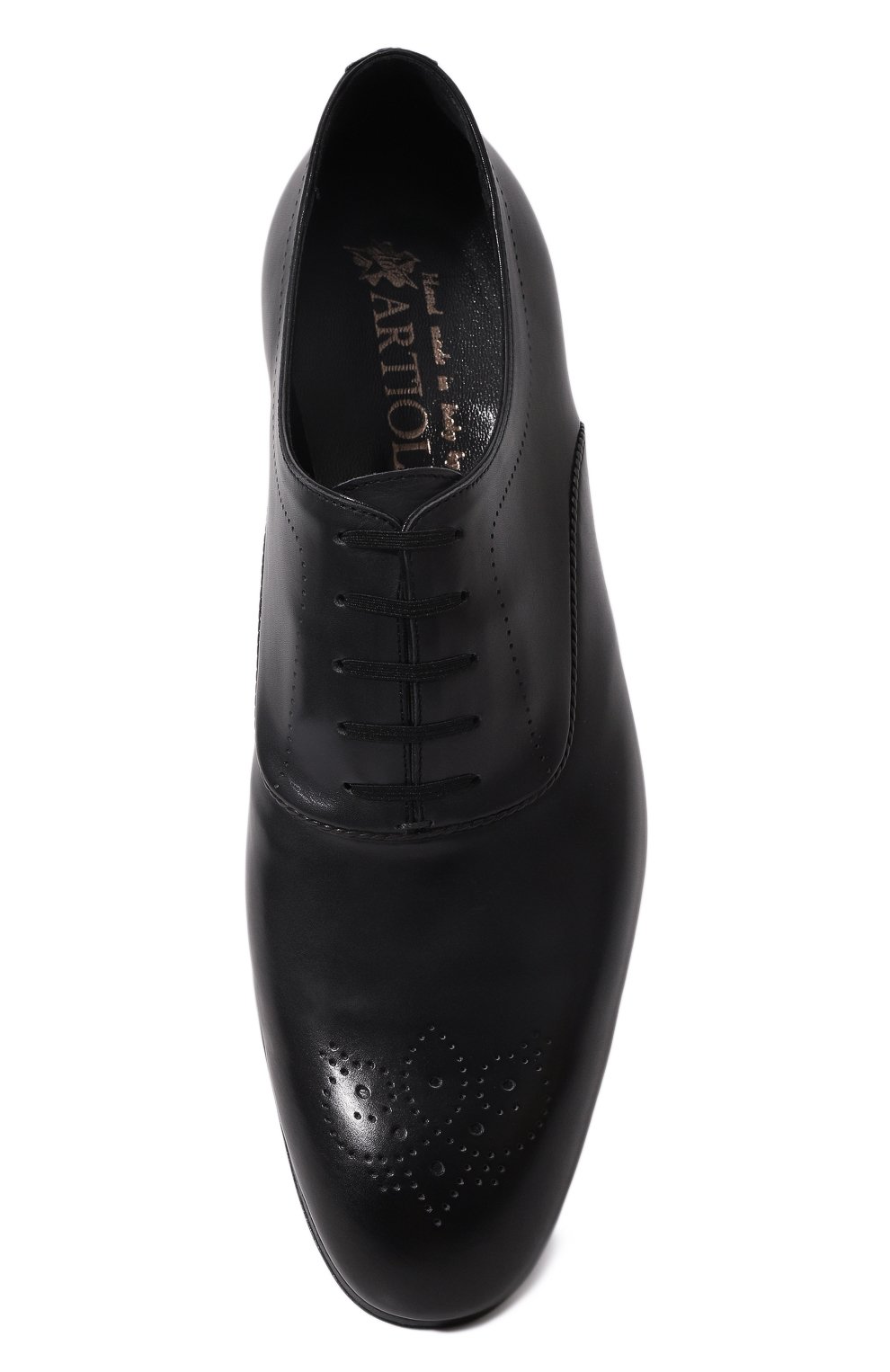 Кожаные оксфорды ARTIOLI, арт. 6S002/BIS/BUFFERED CALF, фото 6