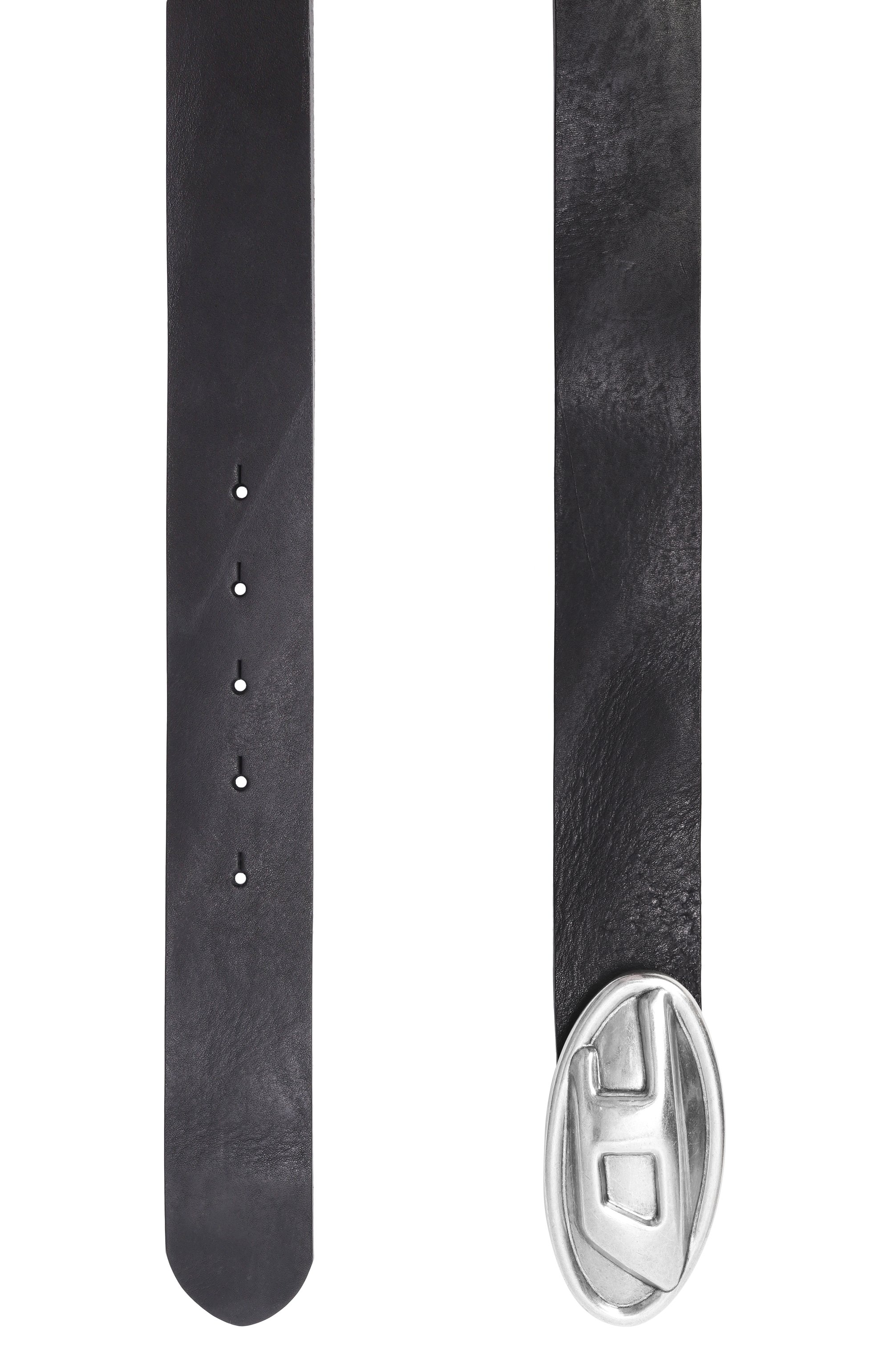 Кожаный ремень DIESEL черного цвета по цене 16700 руб., арт. X10599/P8791, фото 3 Кожаный ремень DIESEL, арт. X10599/P8791, фото 3