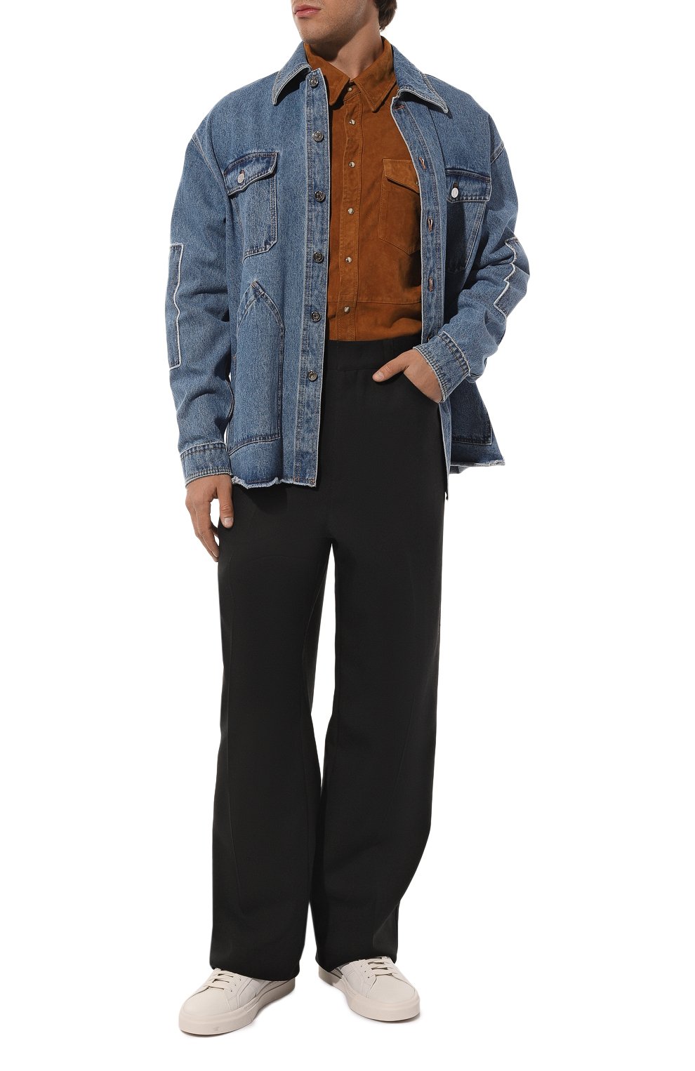 Замшевая рубашка L.B.M. 1911, арт. 2985/39000, фото 2