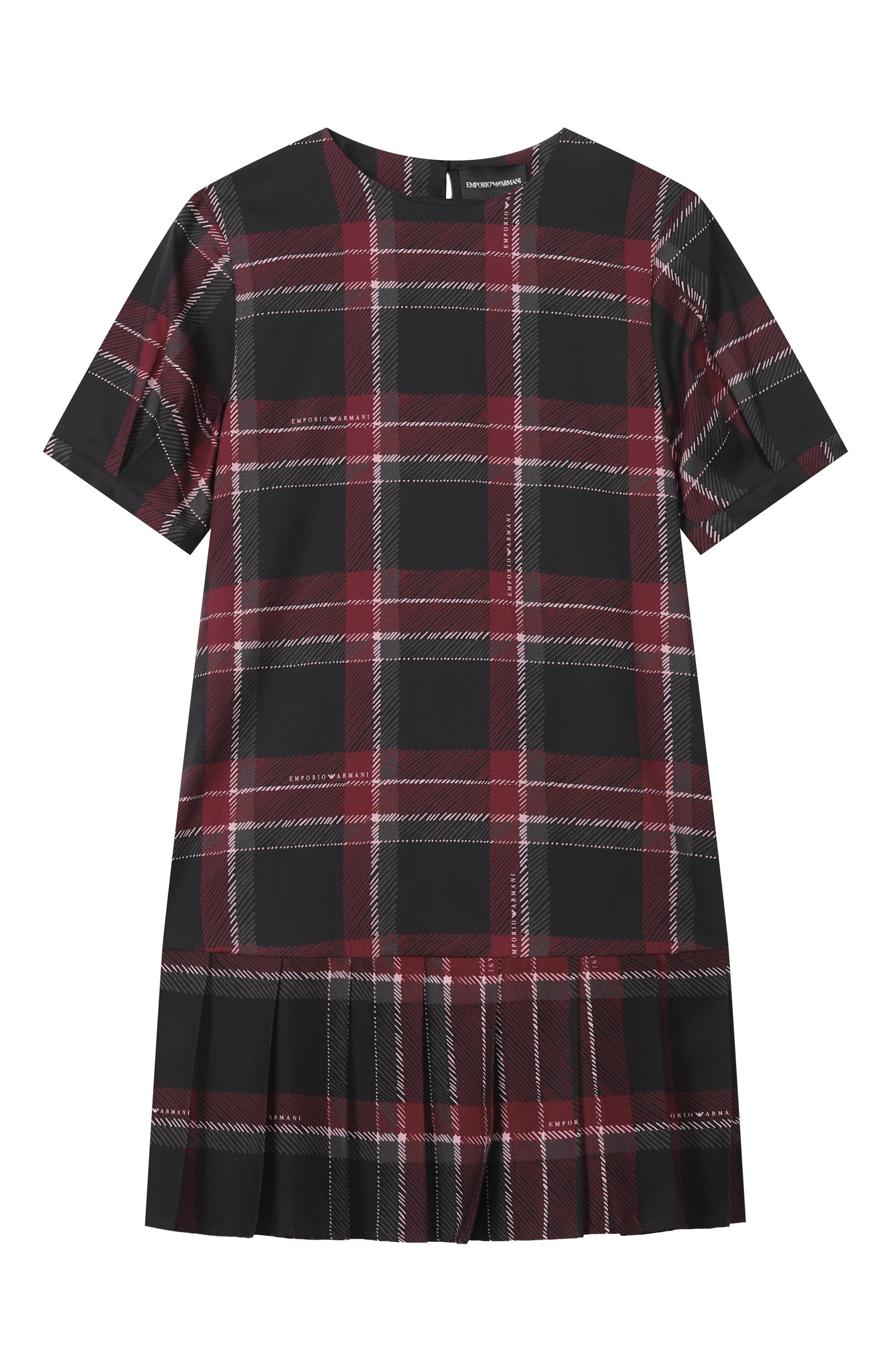 Платье из хлопка и вискозы EMPORIO ARMANI, арт. EG000832/AF26738, фото 1