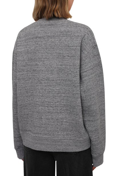 Хлопковый свитшот DSQUARED2 серого цвета по цене 57000 руб., арт. S75GU0421/S25463, фото 4 Хлопковый свитшот DSQUARED2, арт. S75GU0421/S25463, фото 4