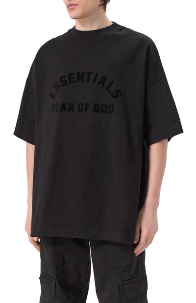  хлопковая футболка FEAR OF GOD, арт. 125SU242000F-M-001, фото 3