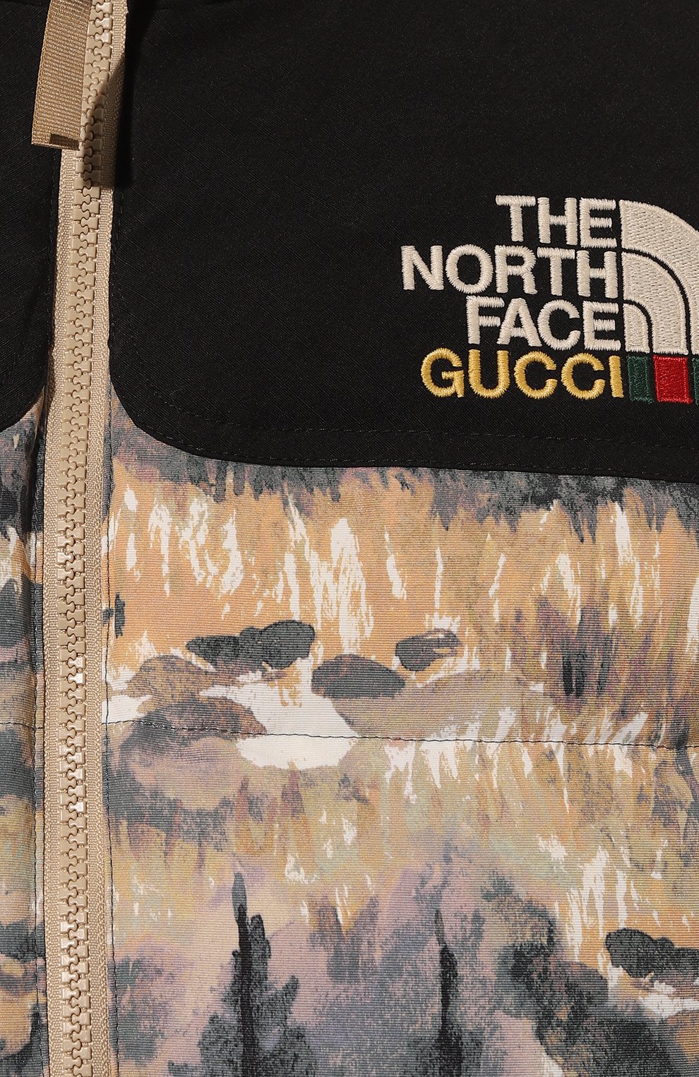 Пуховый жилет the north face x gucci GUCCI, арт. 663762 XAADS, фото 5