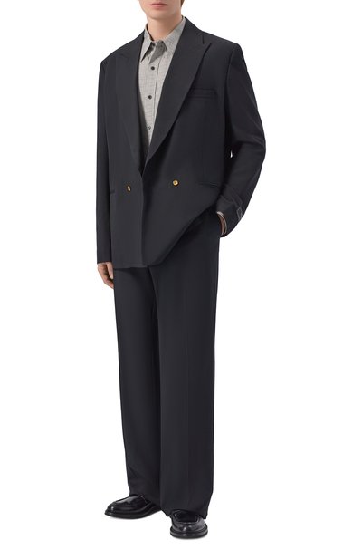 Мужская сорочка из вискозы BALMAIN, арт. GH1HS555/VI74