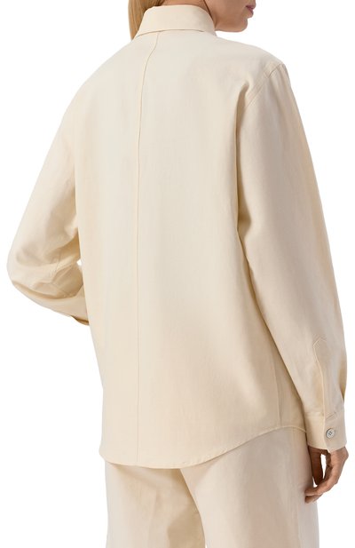 Рубашка из хлопка и льна MVST, арт. M25.2MW.B402, фото 4