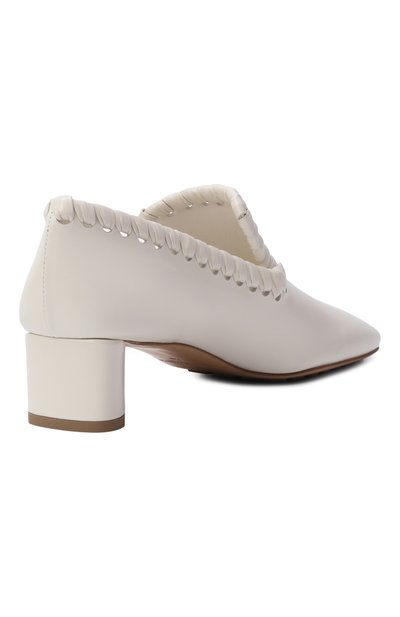 Кожаные туфли sabato BOTTEGA VENETA белого цвета по цене 152000 руб., арт. 868212/V3H90, фото 5 Кожаные туфли sabato BOTTEGA VENETA, арт. 868212/V3H90, фото 5