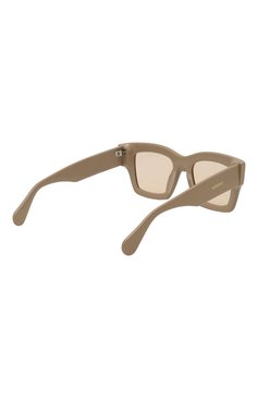 Женские солнцезащитные очки JACQUEMUS бежевого цвета, арт. LES LUNETTES BACI BEIGE | Фото 4 (Региональные ограничения белый список (Axapta Mercury): Не проставлено; Нос: Не проставлено; Материал: Пластик; Тип очков: С/з; Очки форма: Квадратные; Оптика Гендер: оптика-женское)