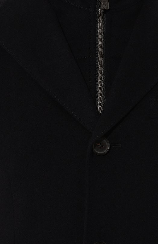 Шерстяное пальто Corneliani 941508-9412321 Синий  941508-9412321 Фото 6