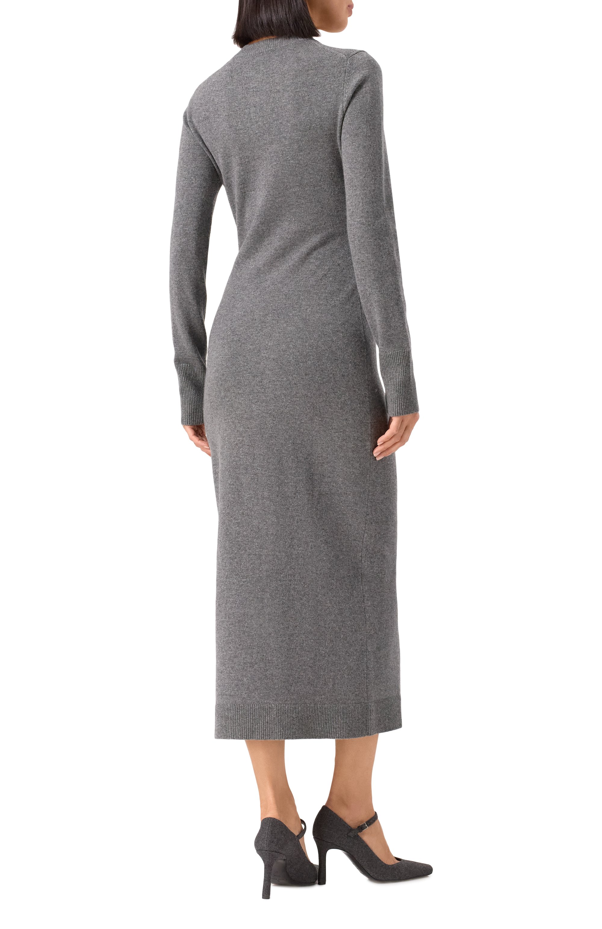 Платье из шерсти и кашемира ELLYME, арт. 00217, фото 4