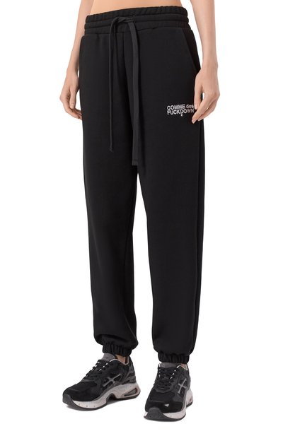 Хлопковые джоггеры COMME DES FUCKDOWN, арт. CFABW01371, фото 3