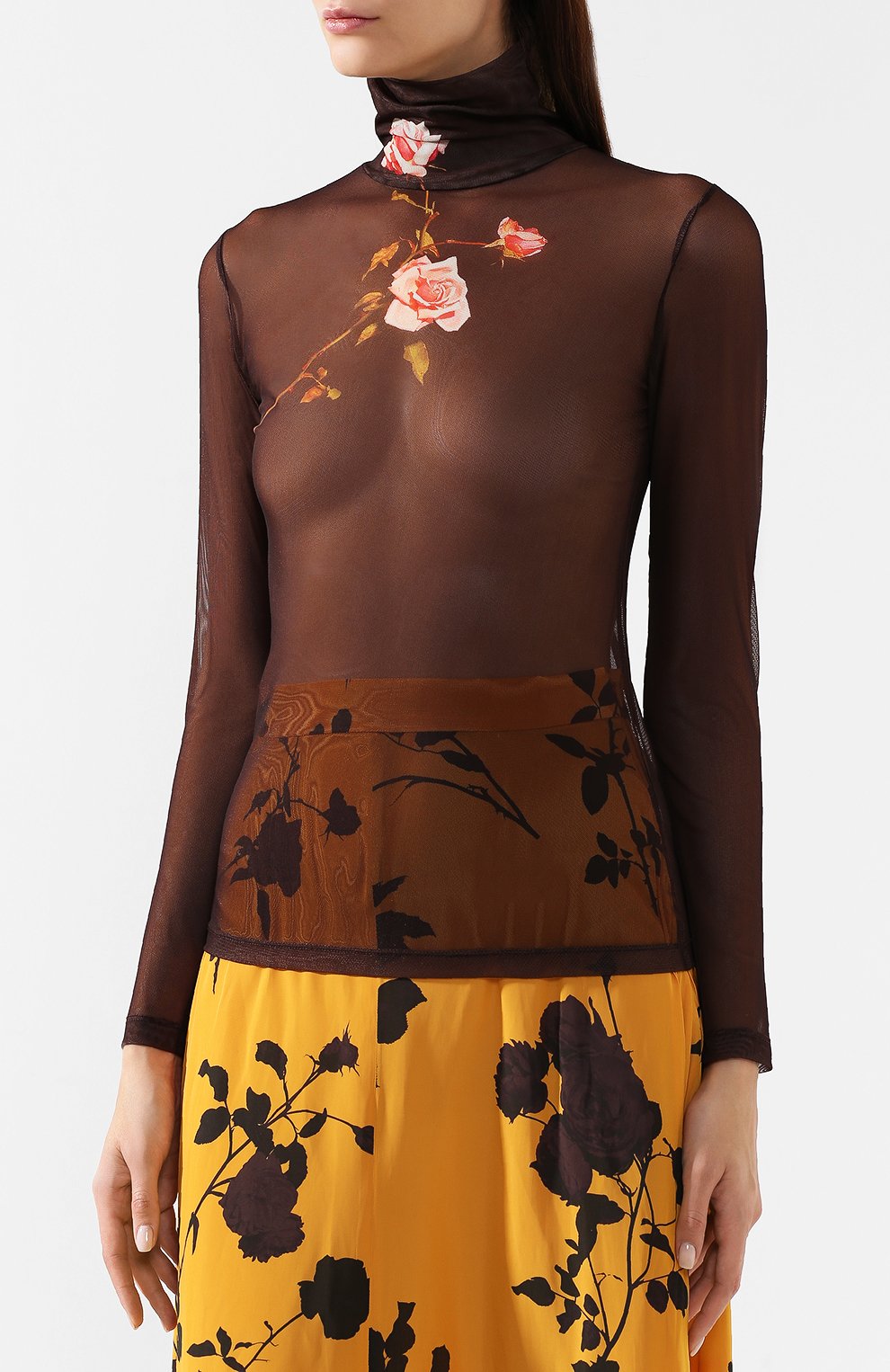 Водолазка с принтом DRIES VAN NOTEN, арт. 192-11193-8203, фото 3