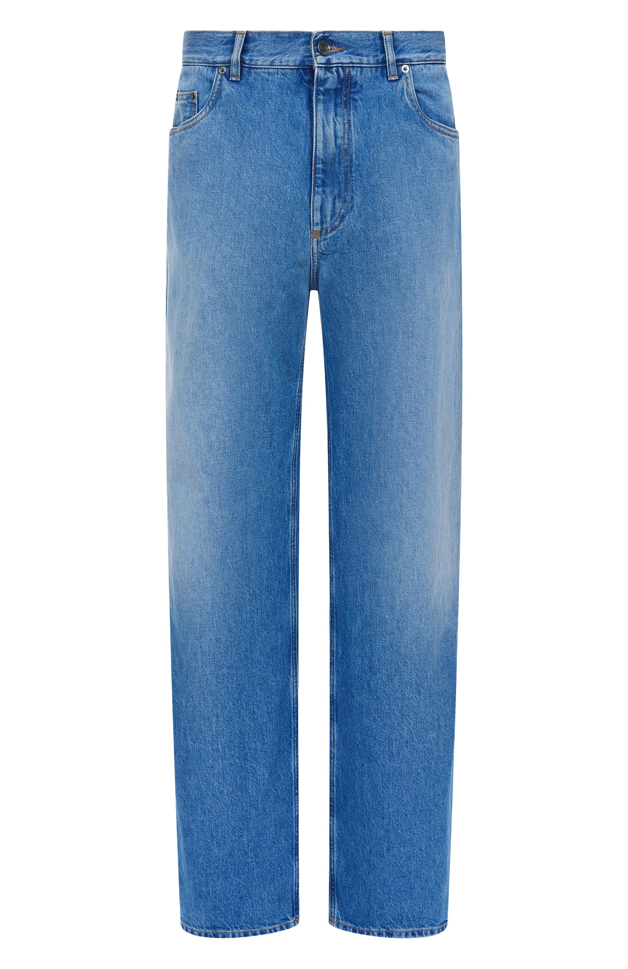 Джинсы over DOLCE & GABBANA синего цвета по цене 98950 руб., арт. GP15ND/G8NU8, фото 1 Джинсы over DOLCE & GABBANA, арт. GP15ND/G8NU8, фото 1