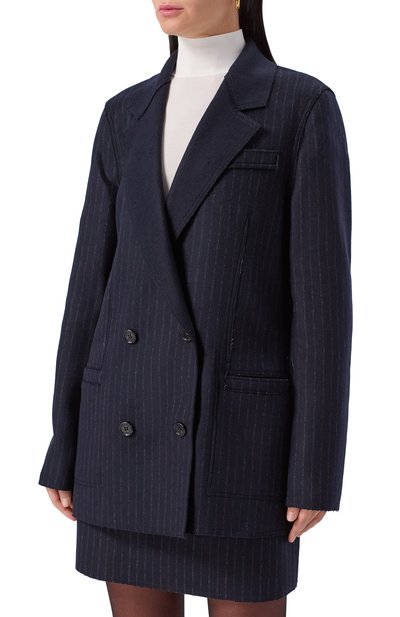 Шерстяной жакет ICEBERG темно-синего цвета по цене 79100 руб., арт. L031/3079, фото 3 Шерстяной жакет ICEBERG, арт. L031/3079, фото 3