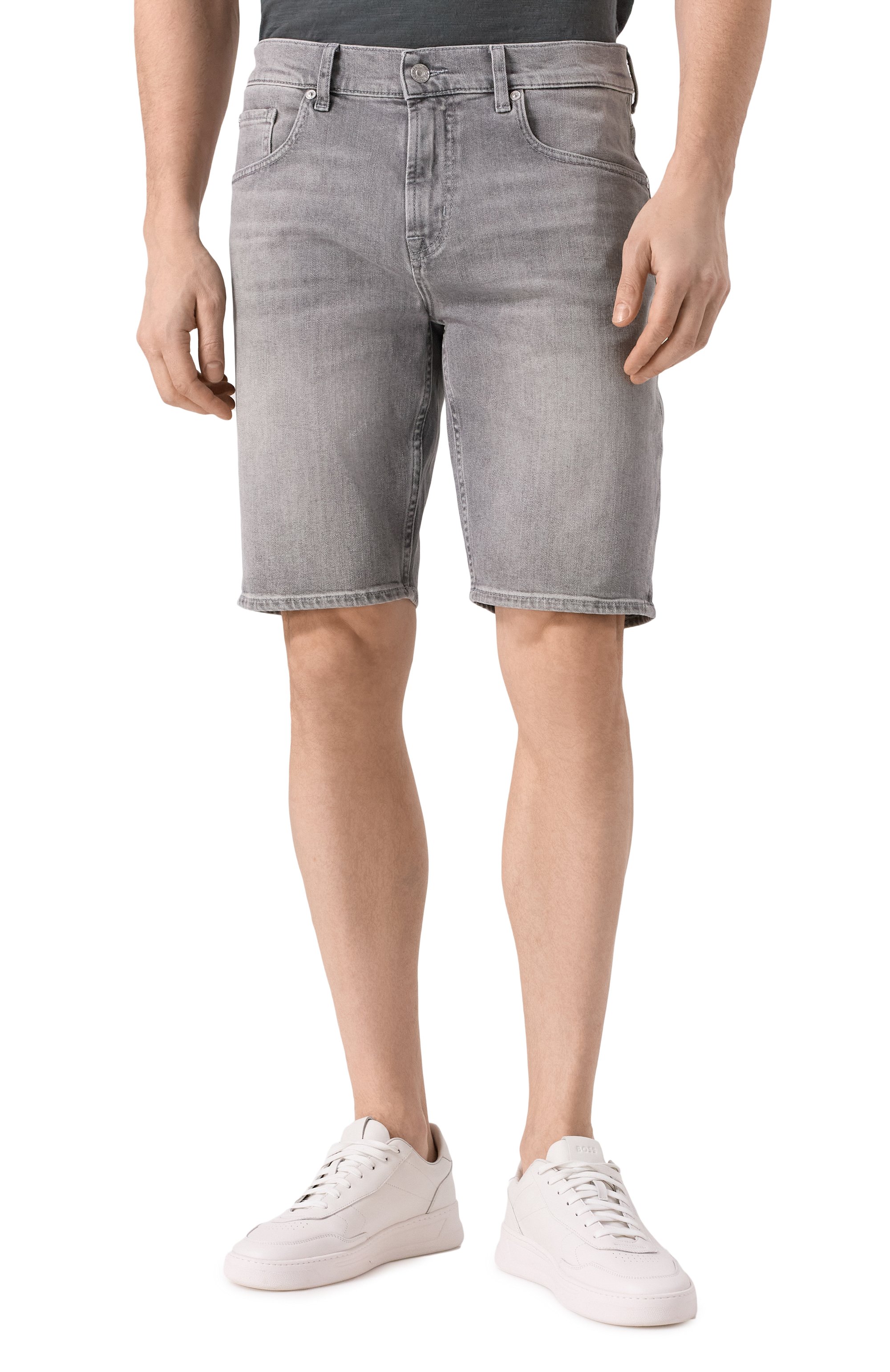 Джинсовые шорты 7 FOR ALL MANKIND, арт. 7T106R38, фото 3