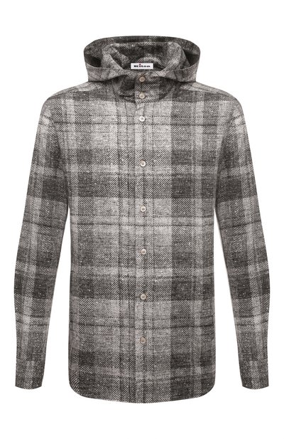 Мужская хлопковая рубашка KITON, арт. UMCMARH0867504