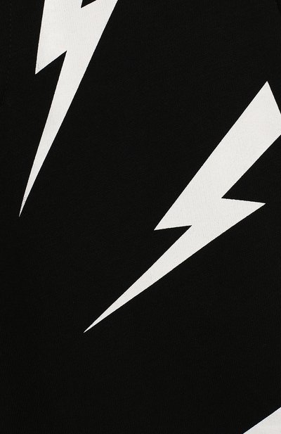 Хлопковые джоггеры NEIL BARRETT KIDS, арт. 021380, фото 3