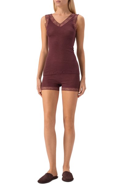 Трусы-шорты из шерсти и шелка HANRO, арт. 070832, фото 2