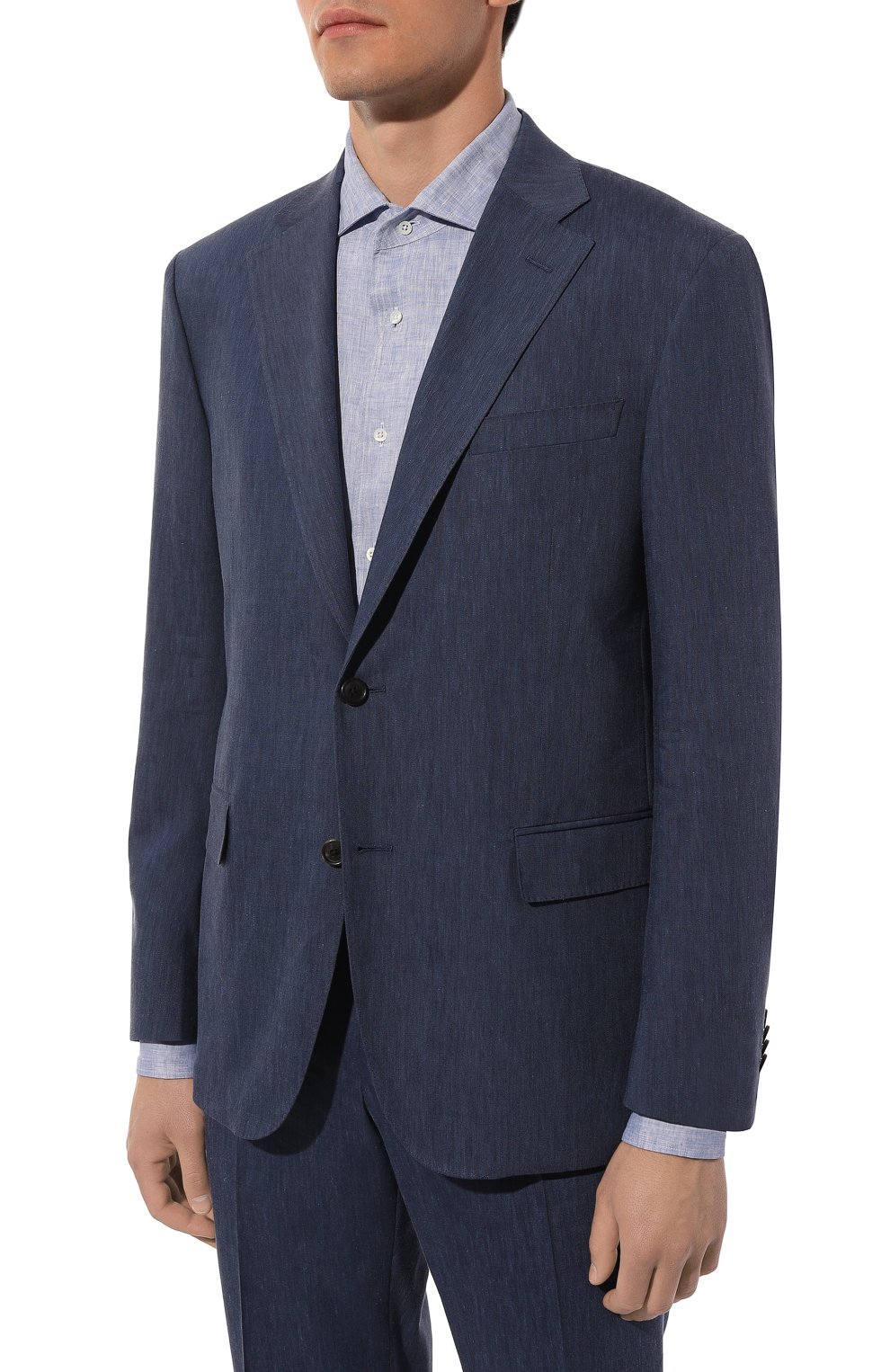 Костюм изо льна и шерсти CORNELIANI, арт. 93X008_935002/9318440_1, фото 2