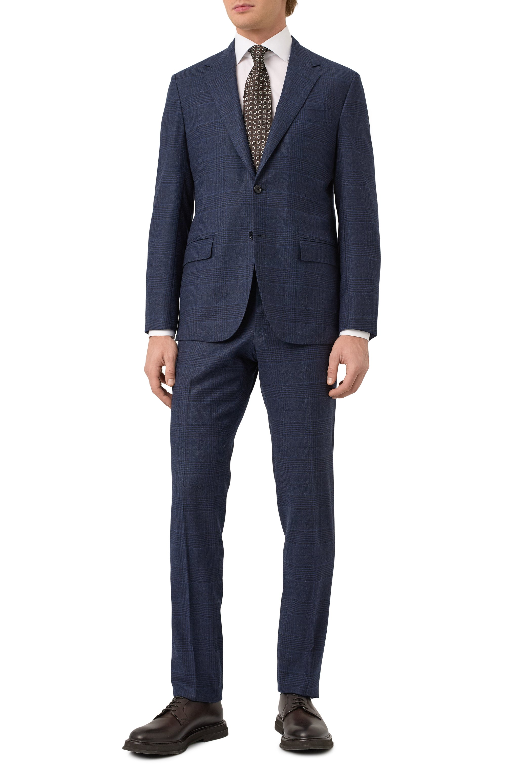 Хлопковая сорочка ZILLI белого цвета по цене 108000 руб., арт. F0RC01M010004801U, фото 2 Хлопковая сорочка ZILLI, арт. F0RC01M010004801U, фото 2