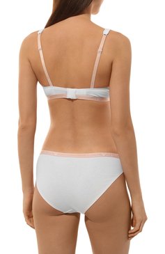 Женские комплект из двух трусов-слипов EMPORIO ARMANI белого цвета, арт. 163334/4F223 | Фото 3 (Материал сплава: Проставлено; Нос: Не проставлено; Материал внешний: Хлопок)