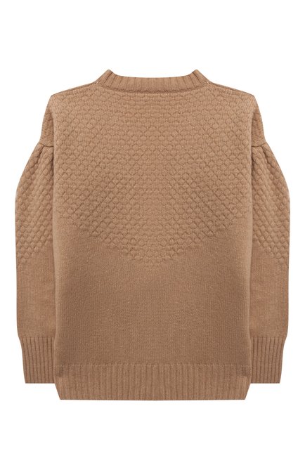 Детский кашемировый кардиган GIORGETTI CASHMERE бежевого цвета, арт. MB1801/8A-14A | Фото 2 (Материал внешний: Шерсть, Кашемир; Рукава: Д�линные; Девочки Кросс-КТ: Кардиган-одежда; Драгоценные камни: Проставлено; Материал сплава: Проставлено; Ростовка одежда: 10 - 11 лет | 140 - 146см, 12 лет | 152 см, 13 - 15 лет | 158 см, 8 лет | 128 см)