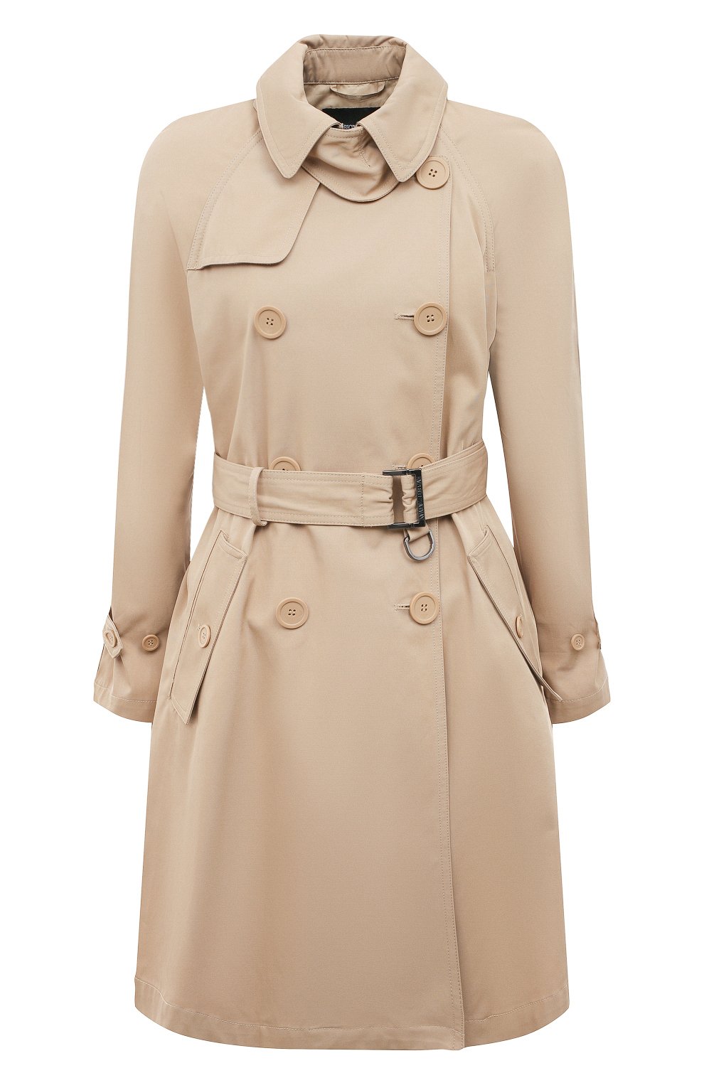 Тренч EMPORIO ARMANI светло-бежевого цвета по цене 59950 руб., арт. 3R2L72/2NHYZ, фото 1 Тренч EMPORIO ARMANI, арт. 3R2L72/2NHYZ, фото 1