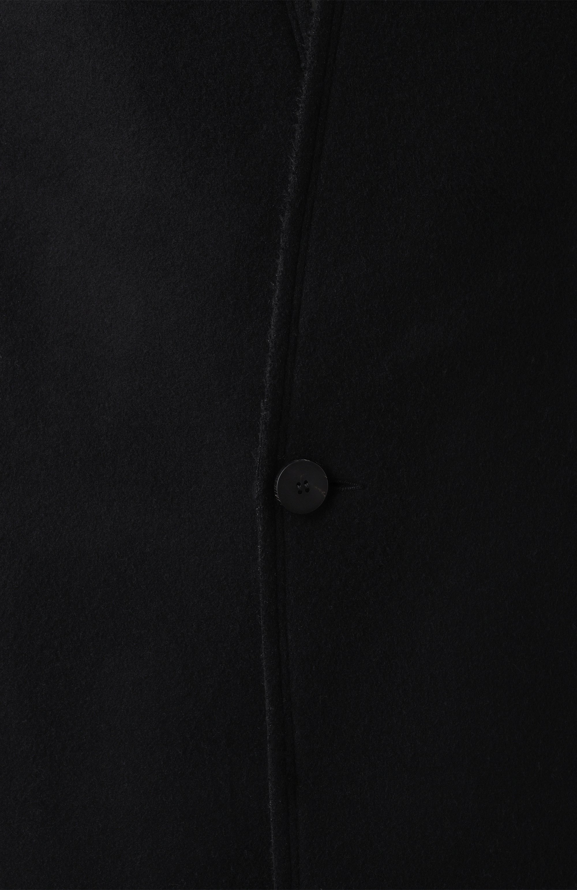 Шерстяное пальто ISABEL BENENATO черного цвета по цене 192500 руб., арт. UW15BF24, фото 6 Шерстяное пальто ISABEL BENENATO, арт. UW15BF24, фото 6