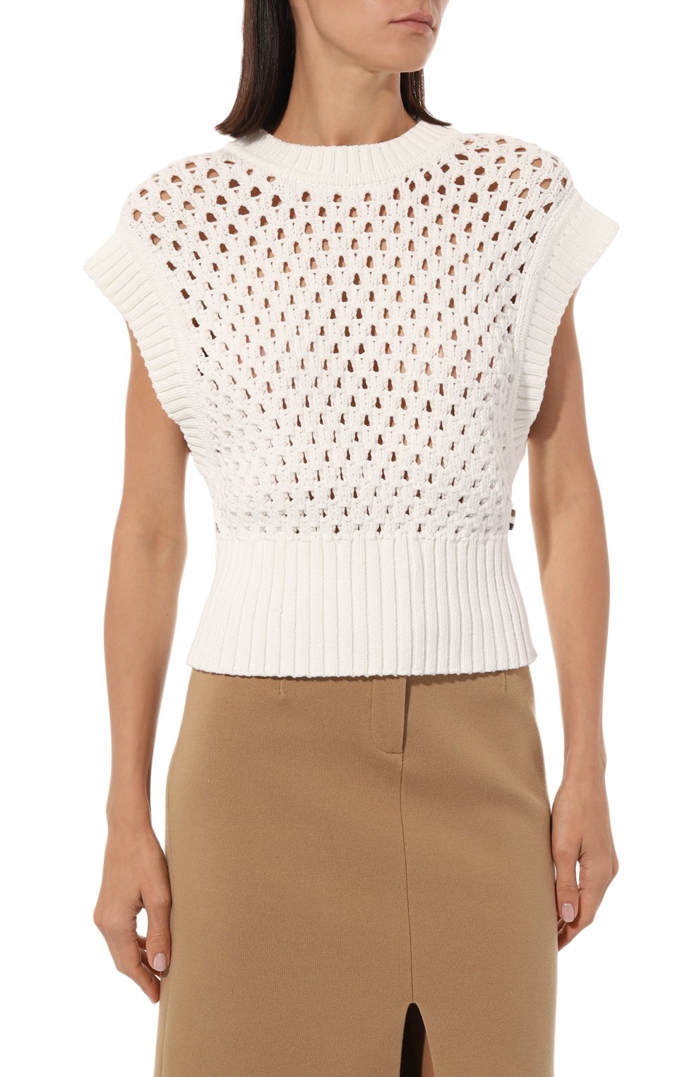 Хлопковый жилет BOSS, арт. 50493887, фото 3