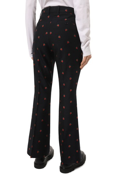 Шерстяные брюки GUCCI, арт. 523574 ZABWM, фото 4