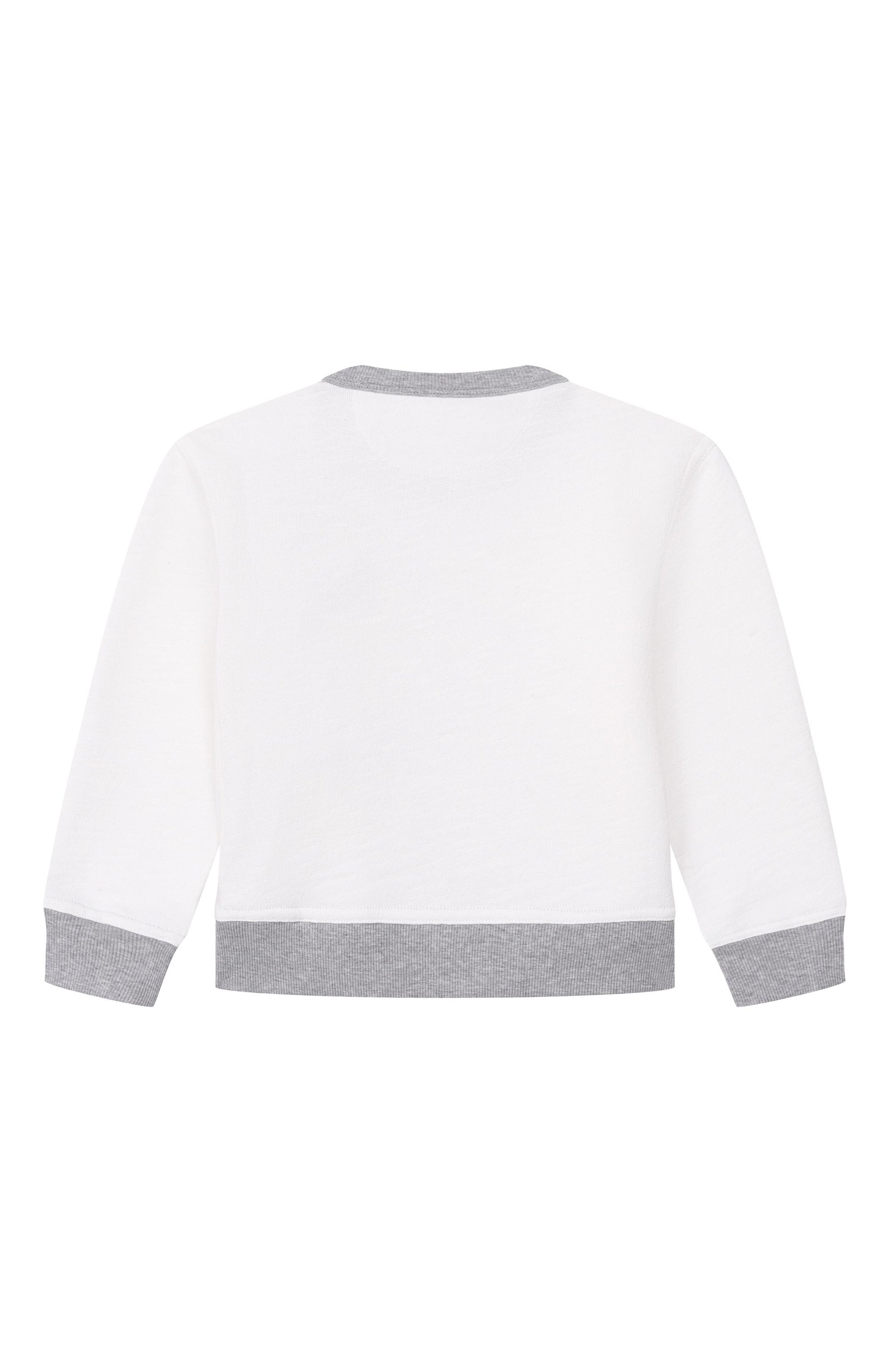 Свитшот из хлопка и льна BRUNELLO CUCINELLI, арт. BR831E502B, фото 2