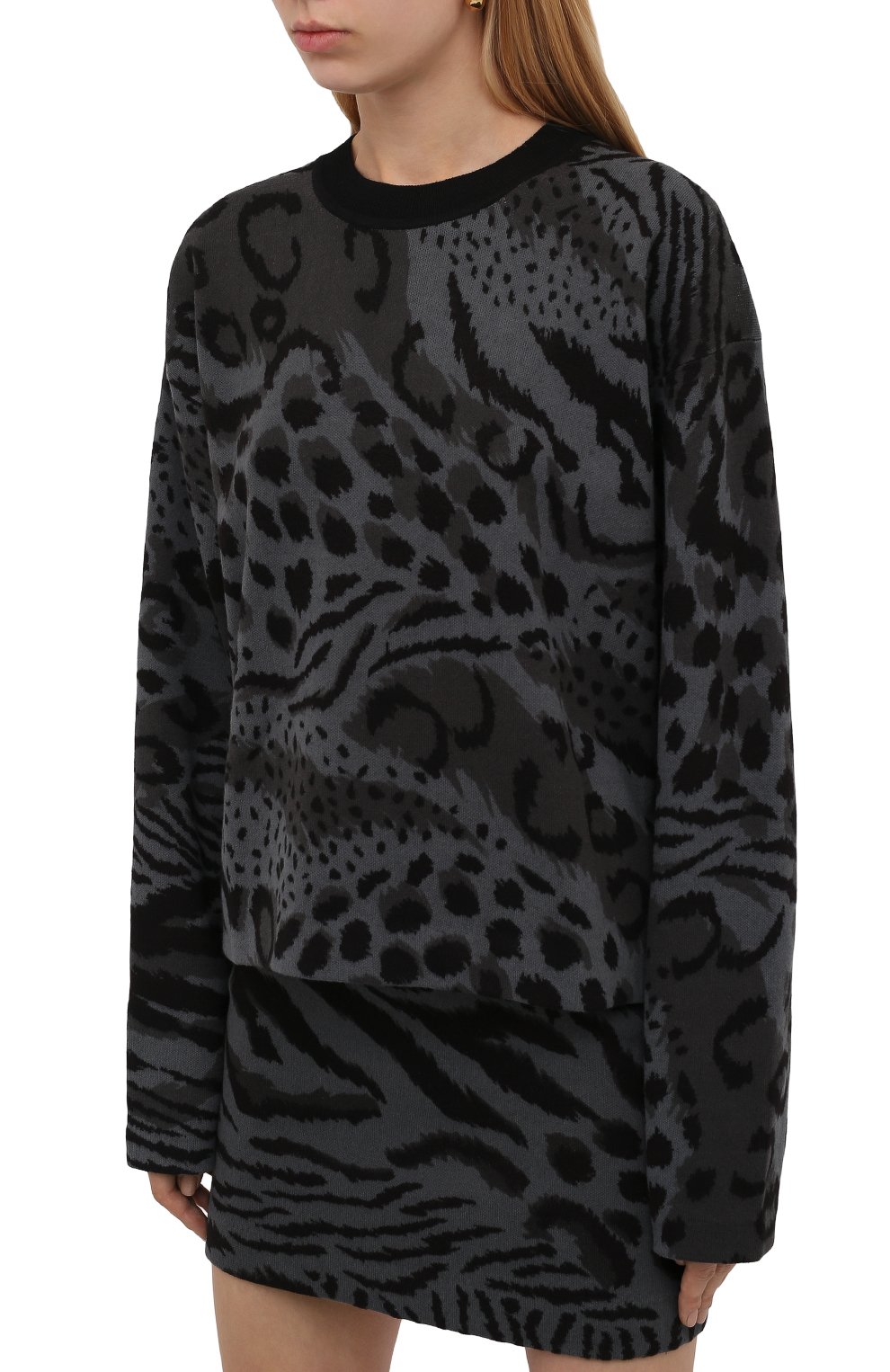 Пуловер из шерсти и хлопка KENZO, арт. FB62PU6273CF, фото 3