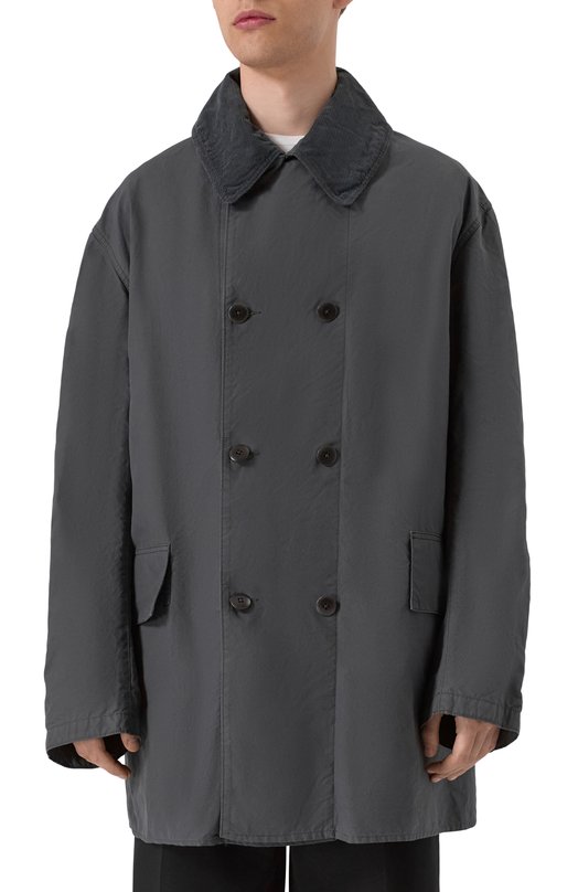Хлопковая куртка Maison Margiela S50AM0633/M35282 Серый  S50AM0633/M35282 Фото 3