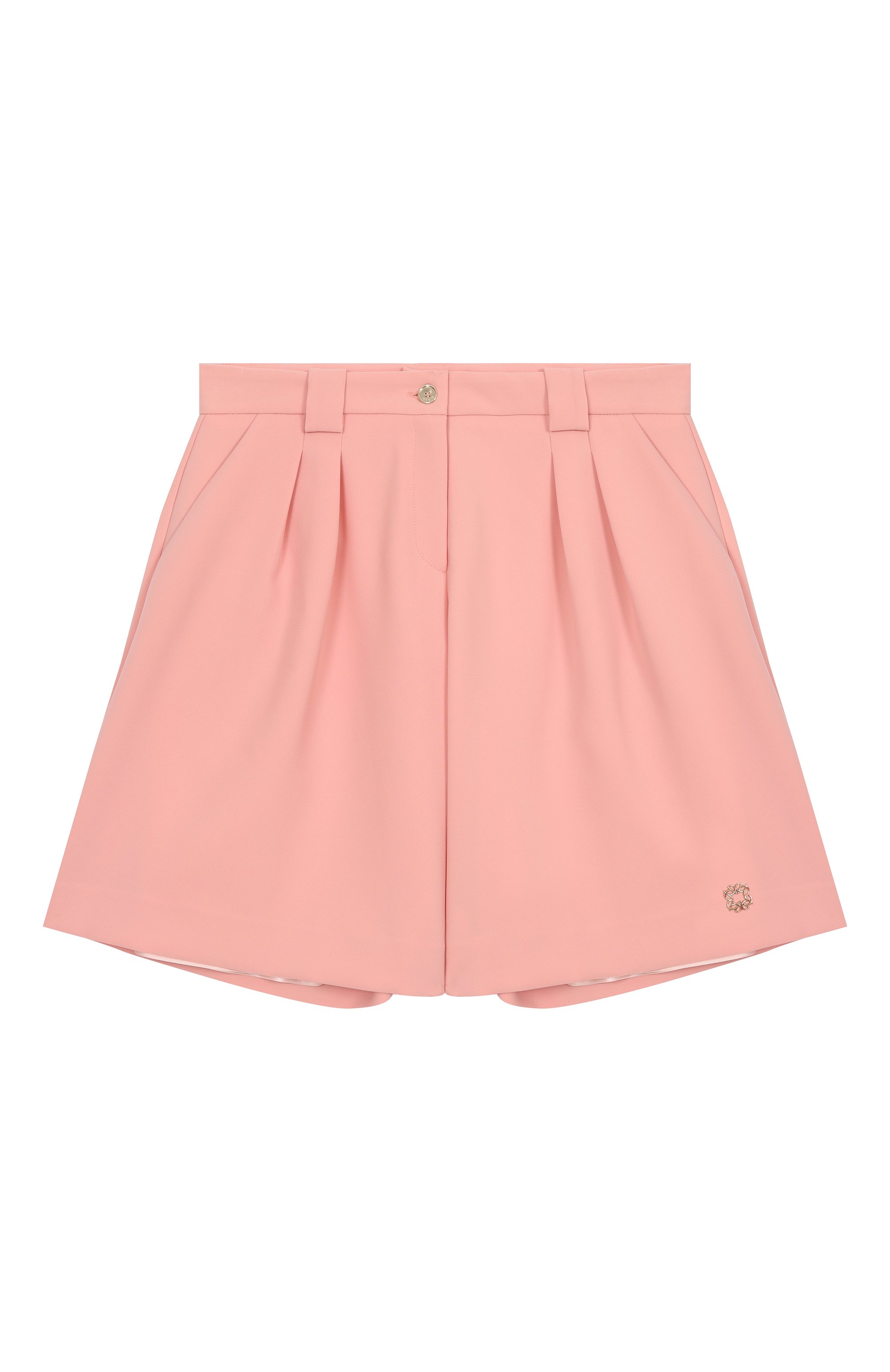 Шорты ELIE SAAB JUNIOR светло-розового цвета по цене 37550 руб., арт. EFPA017/TS0802/12-16, фото 1 Шорты ELIE SAAB JUNIOR, арт. EFPA017/TS0802/12-16, фото 1