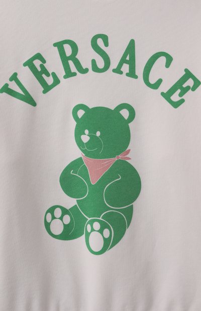 Хлопковый свитшот VERSACE, арт. 1018195/1A13048, фото 3