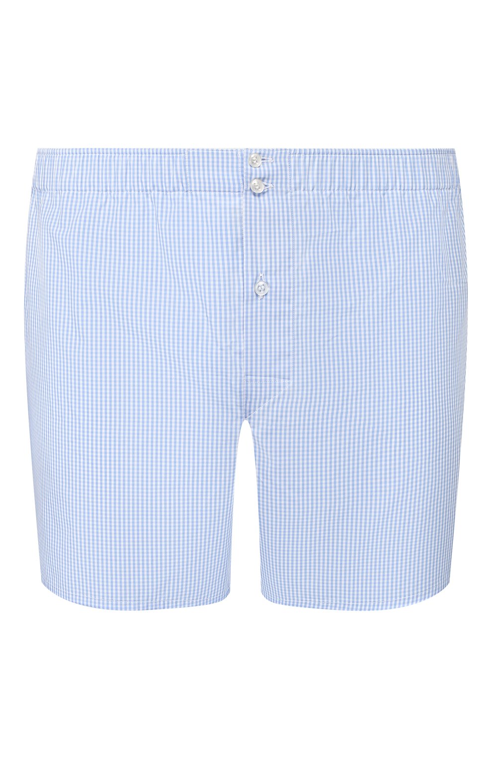 Хлопковые боксеры ROBERTO RICETTI голубого цвета по цене 7995 руб., арт. B0XER DB1/A-RA909, фото 1 Хлопковые боксеры ROBERTO RICETTI, арт. B0XER DB1/A-RA909, фото 1