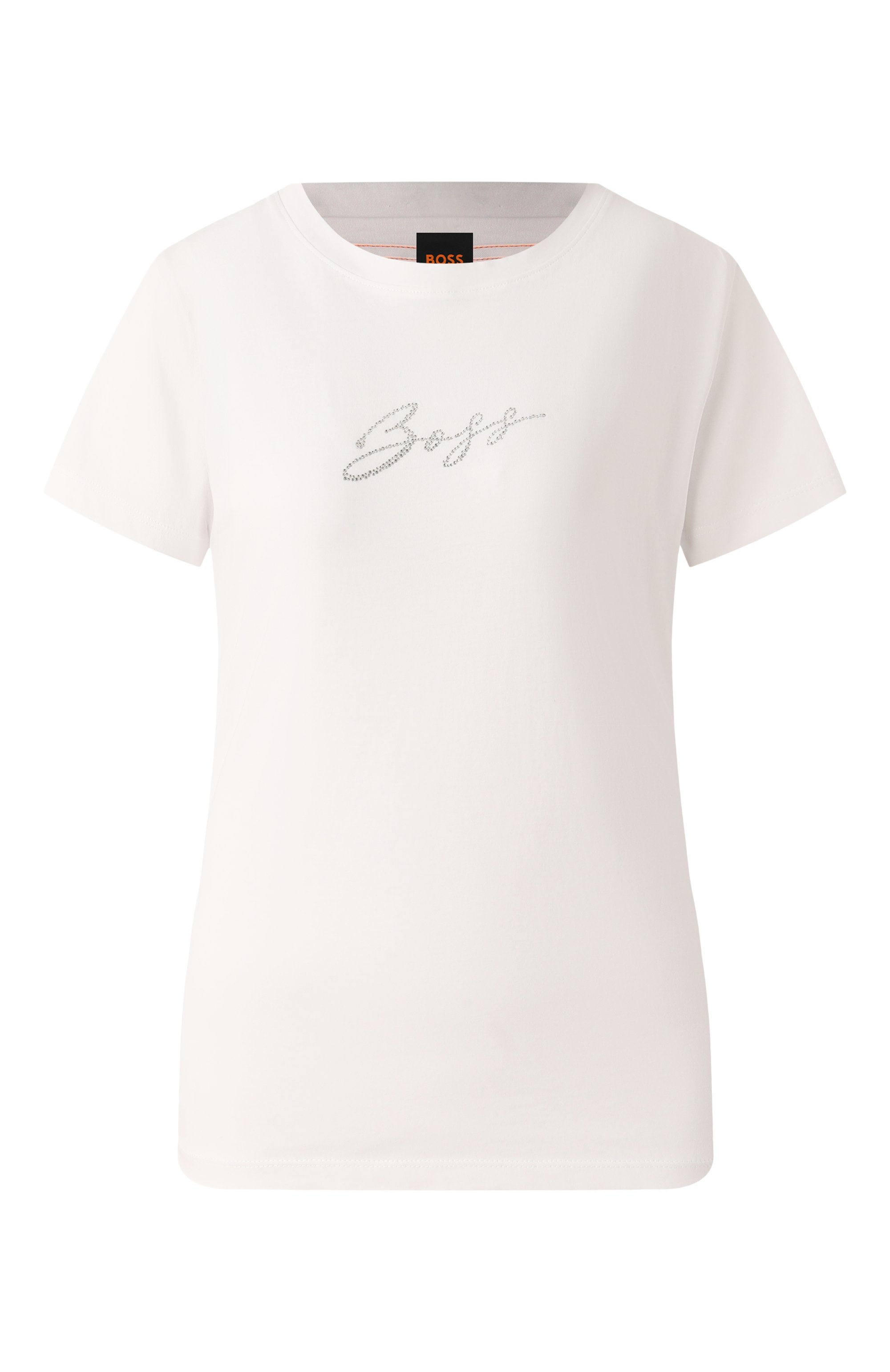Хлопковая футболка BOSS ORANGE, арт. 50538826, фото 1