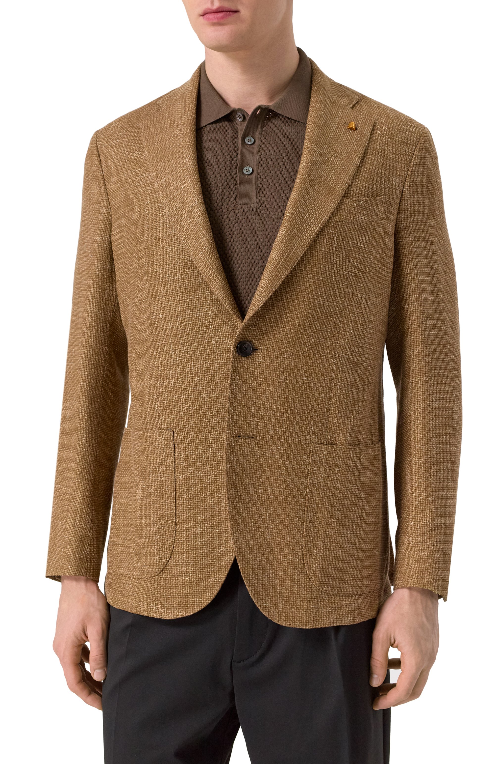 Пиджак из шерсти и шелка SARTORIA LATORRE, арт. EF74/UH0404, фото 5