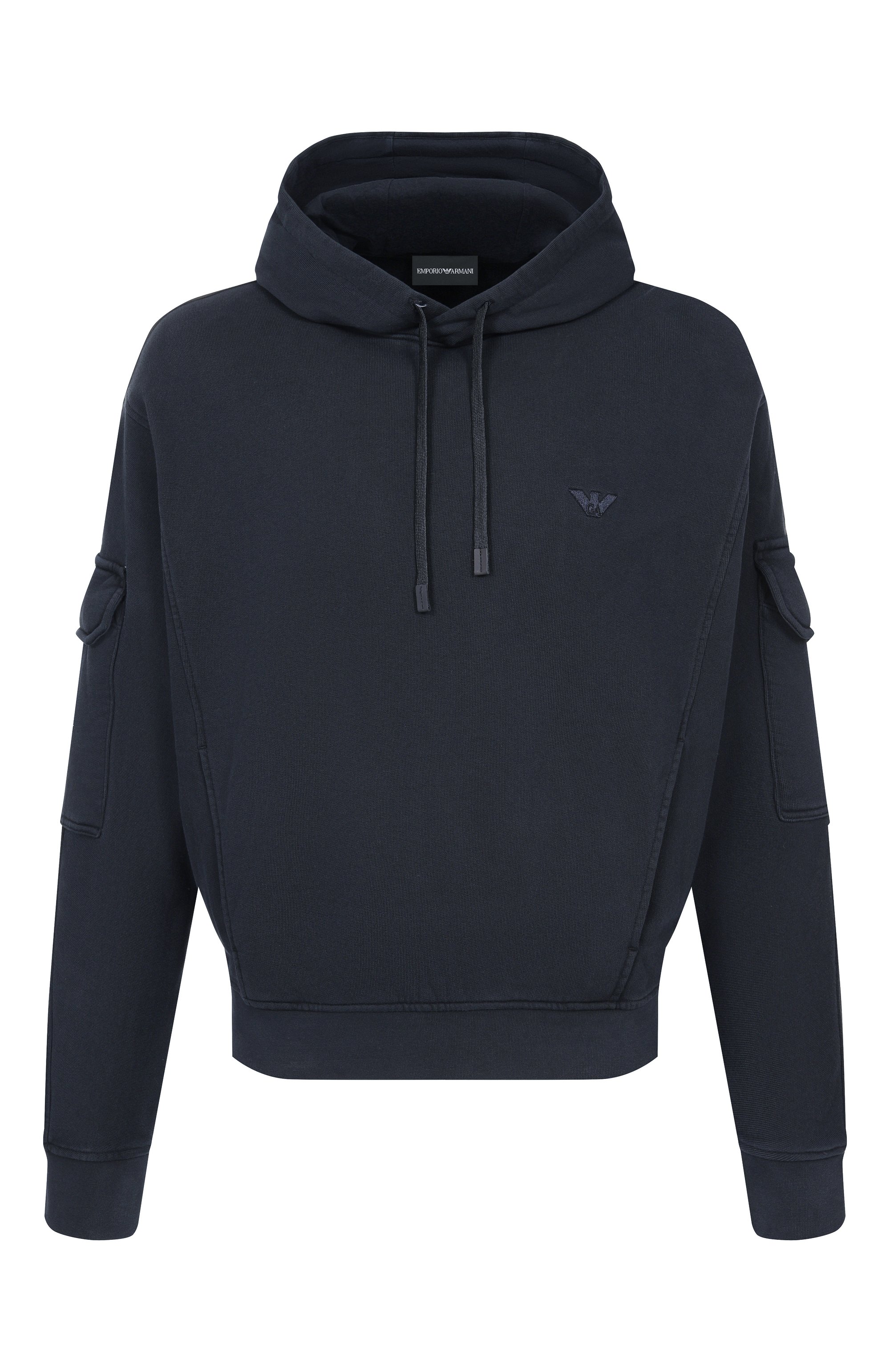 Хлопковое худи EMPORIO ARMANI, арт. EM004863/AF13713, фото 1