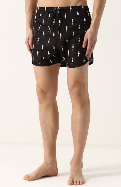 Плавки-шорты принтом NEIL BARRETT, арт. PBCB890/G043S, фото 3