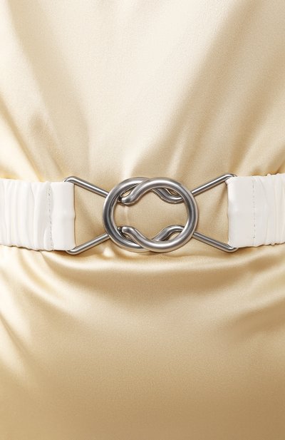 Шелковое платье BOTTEGA VENETA бежевого цвета по цене 374000 руб., арт. 582779/VA6R2, фото 5 Шелковое платье BOTTEGA VENETA, арт. 582779/VA6R2, фото 5